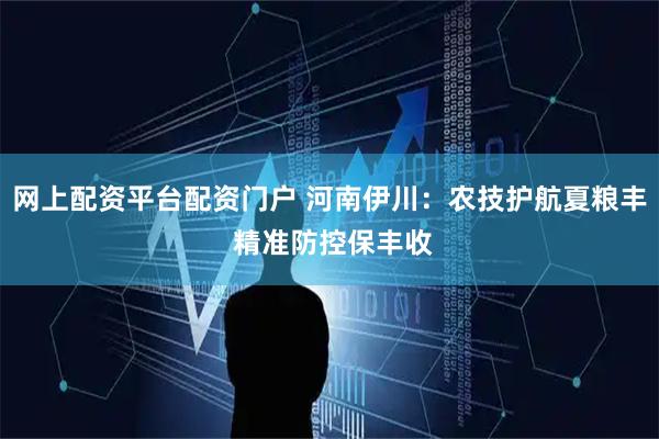 网上配资平台配资门户 河南伊川：农技护航夏粮丰 精准防控保丰收